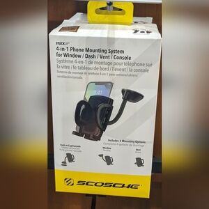 Scosche 4-in-1 Phone Mounting System